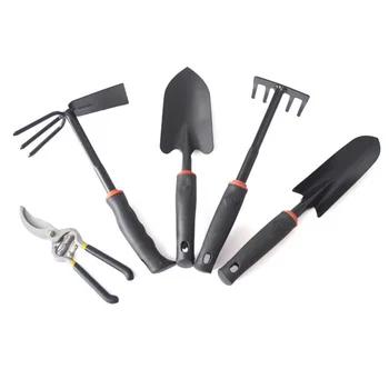 

6pcs/set Garden Tools Shovel Rake Trowel Loos Soil Pruning Shears Weeding Fork Farmland Cultivator Transplanting Gloves Manual