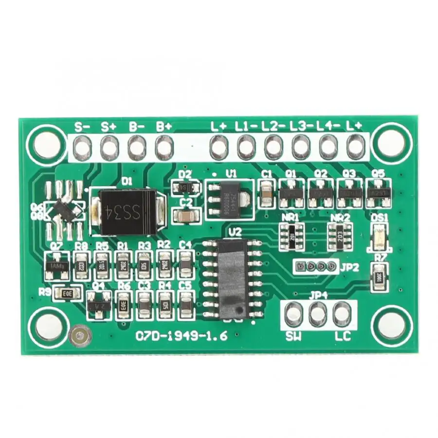 

SC07D Solar Traffic Light Circuit Board Strobe Light Controller Control Module Warning Light Circuit Board
