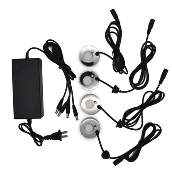 

HOT-Mist Maker Fogger Ultrasonic Humidifier Multi Atomizing Heads Water Fountain Pond Fog Atomizer Air Humidifier US Plug