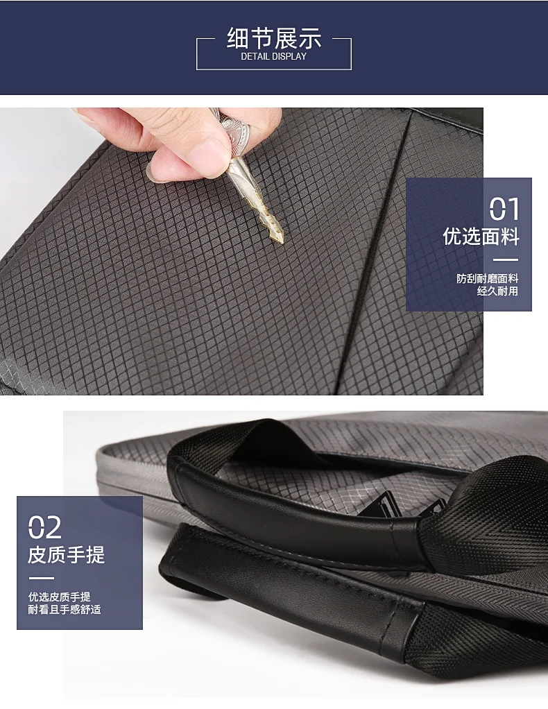 Women's One Shoulder Messenger 13 inch Business Notebook Backpack 15.6 inch portable tablet computer bag female