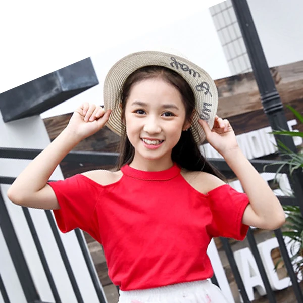 Red top Красивые Асимметричные Длинные фатиновые юбки для мамы и дочки; Корейская многослойная юбка с высокой талией; плиссированная Макси-юбка; школьные Звездные юбки для девочек - Цвет: Red top