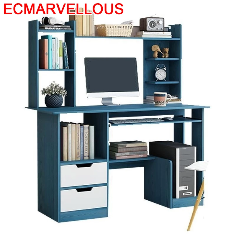 

Lap Desk Escritorio Small Bed Support Ordinateur Portable Office Laptop Stand Computer Mesa Bedside Table With Bookshelf
