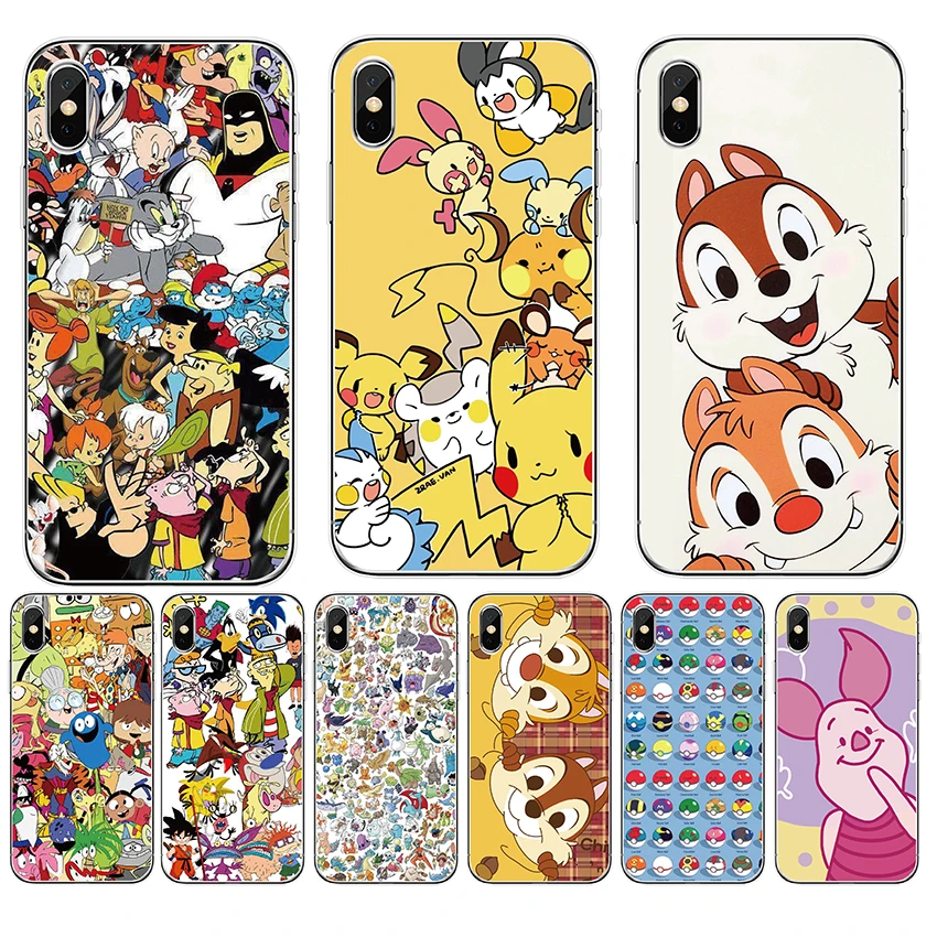

Case For Google Pixel 2XL 3XL 2 3 3A 4 XL Silicone soft TPU back cover Print pattern Anime Cute Cartoon phone case