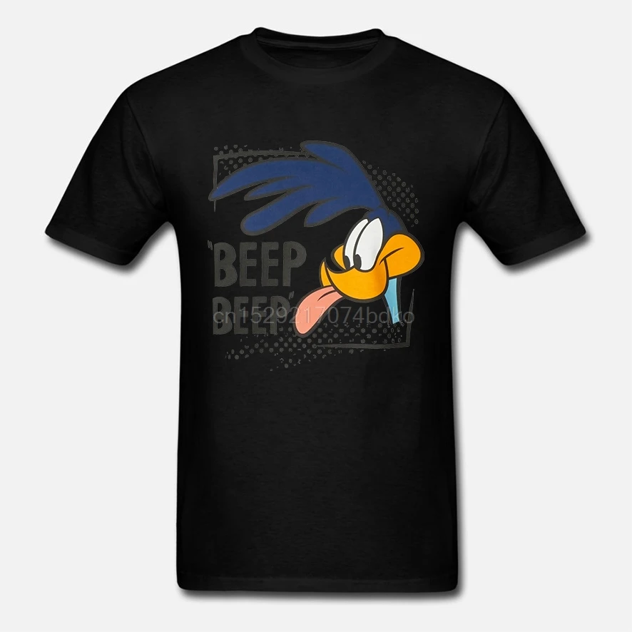 Neu Looney Tunes Herren T-Shirt Wile E. Coyote oder Road Runner Cartoon t shirt men Unisex New Fashion tshirt Loose Size |