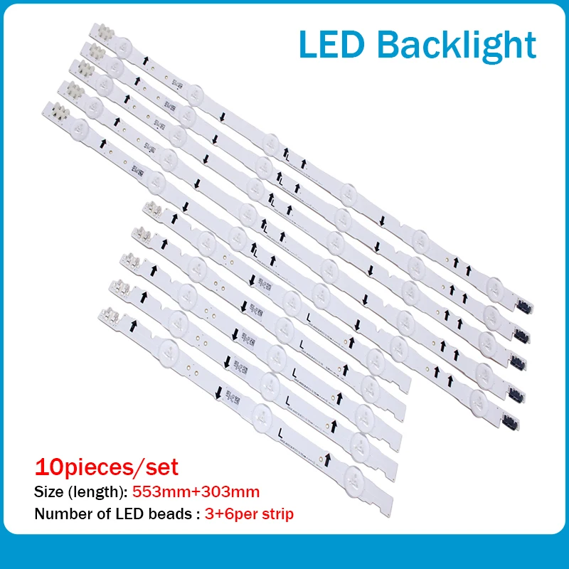 Светодиодная лента для подсветки UN40J6300 2014SVS40 CY GH040CSLV8H D4GE 400DCA R1 R2 LH40DBEPLGC