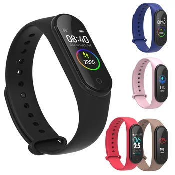 

Smart Bracelet M4S Sport Wristband fitbit2.0 Waterproof Heart Rate Monitor Watch magnetic charging Smartband For ios Android