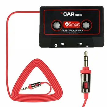 

Newest Car Cassette Tape Adapter Cassette Mp3 Player Converter For iPod For iPhone MP3 AUX Cable CD Player 3.5mm Jack Plug