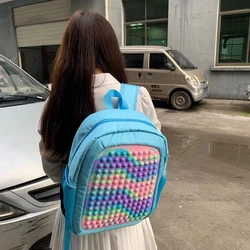 Mochila de gran Pop para estudiantes, Bolsa Escolar, juguetes para aliviar el estrés para adultos y niños, regalo para niños, caja antiestrés