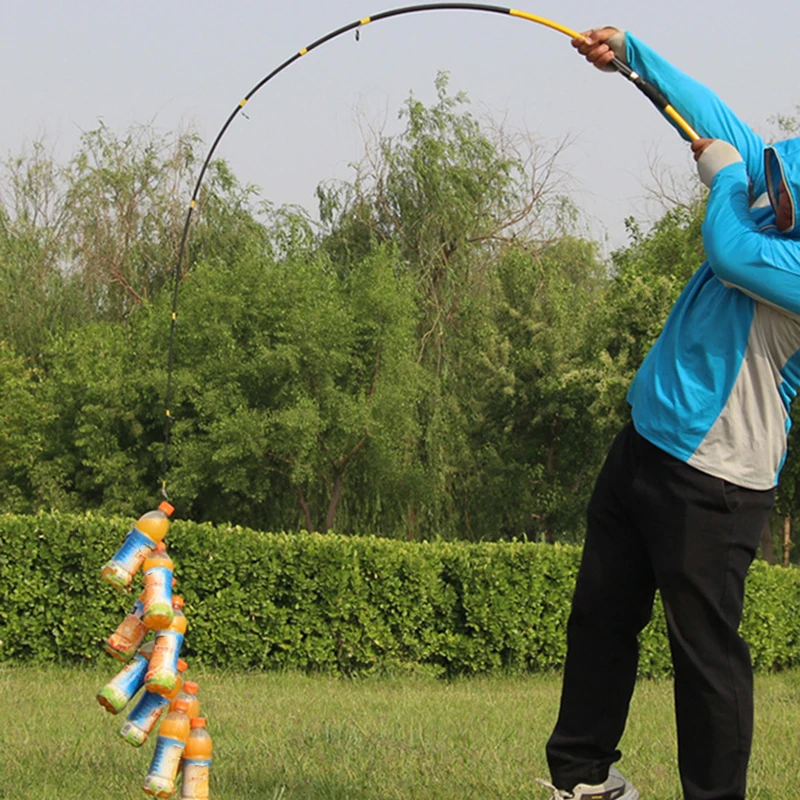 Epoxy Fiber Boat Fishing Rod 1.65m/1.8m/2.1m Portable Saltwater