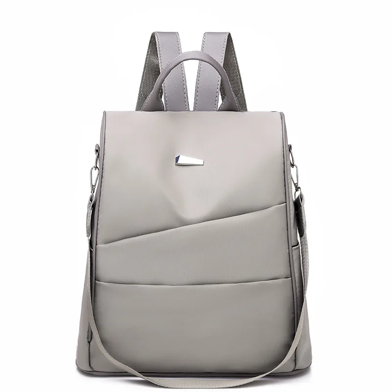 Рюкзак женский стиль многофункциональный большой объем Оксфорд ткань Универсальный Модный повседневный Противоугонный Рюкзак Мода