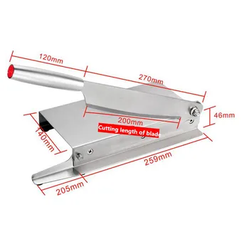 

Household Meat Slicer Machine Frozen Meat Bone Cutting Machine Commercial Stainless Steel Chicken Duck Fish Lamb Chops Cutter