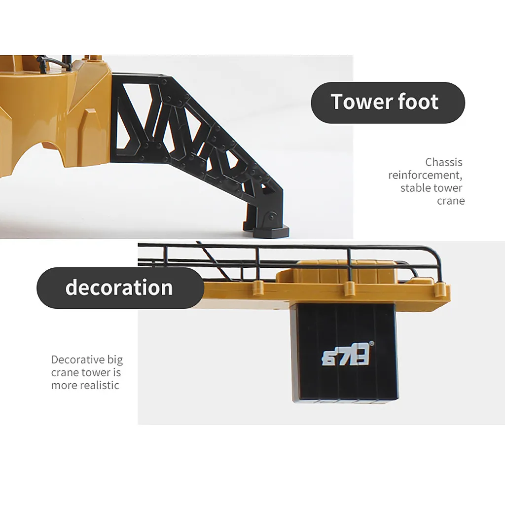 50 inch Tall Wired Remote Control Crawler Crane Toy Bucket Lift Up Construction Activity Playset Childern toys Educational dolls 50 inch Tall Wired Remote Control Crawler Crane Toy Bucket Lift Up Construction Activity Playset Childern toys Educational dolls