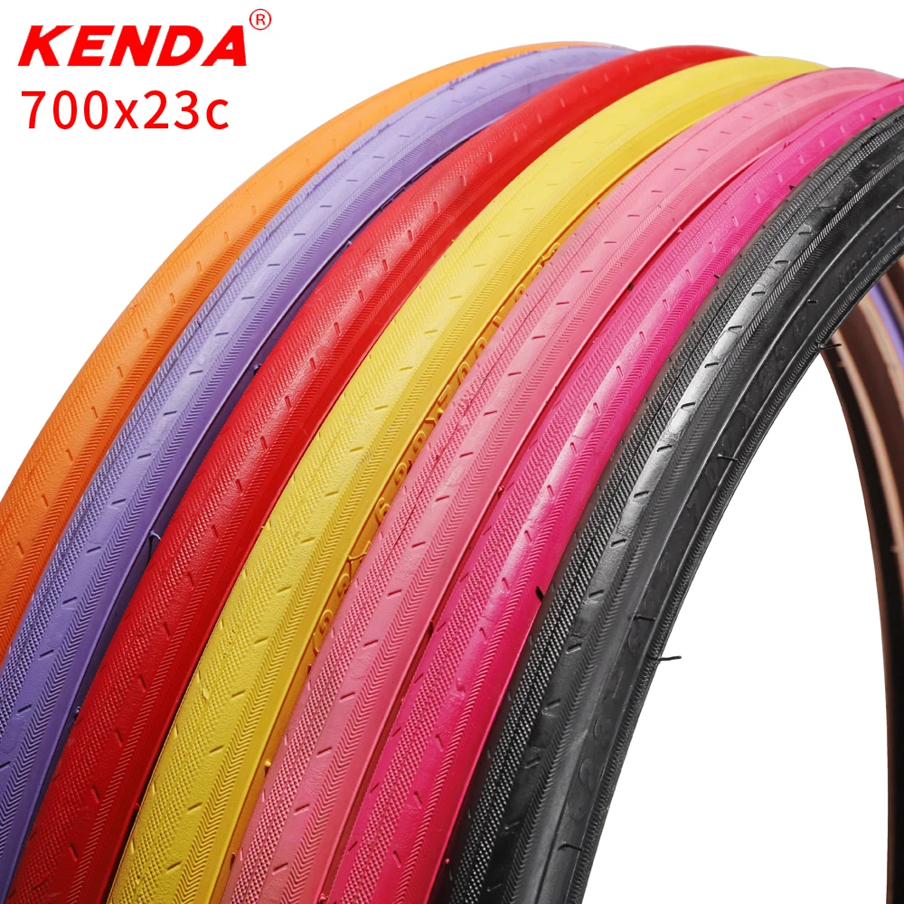 KENDA велосипедные шины 700C 700 * 23C цветные с фиксированной передачей для шоссейного