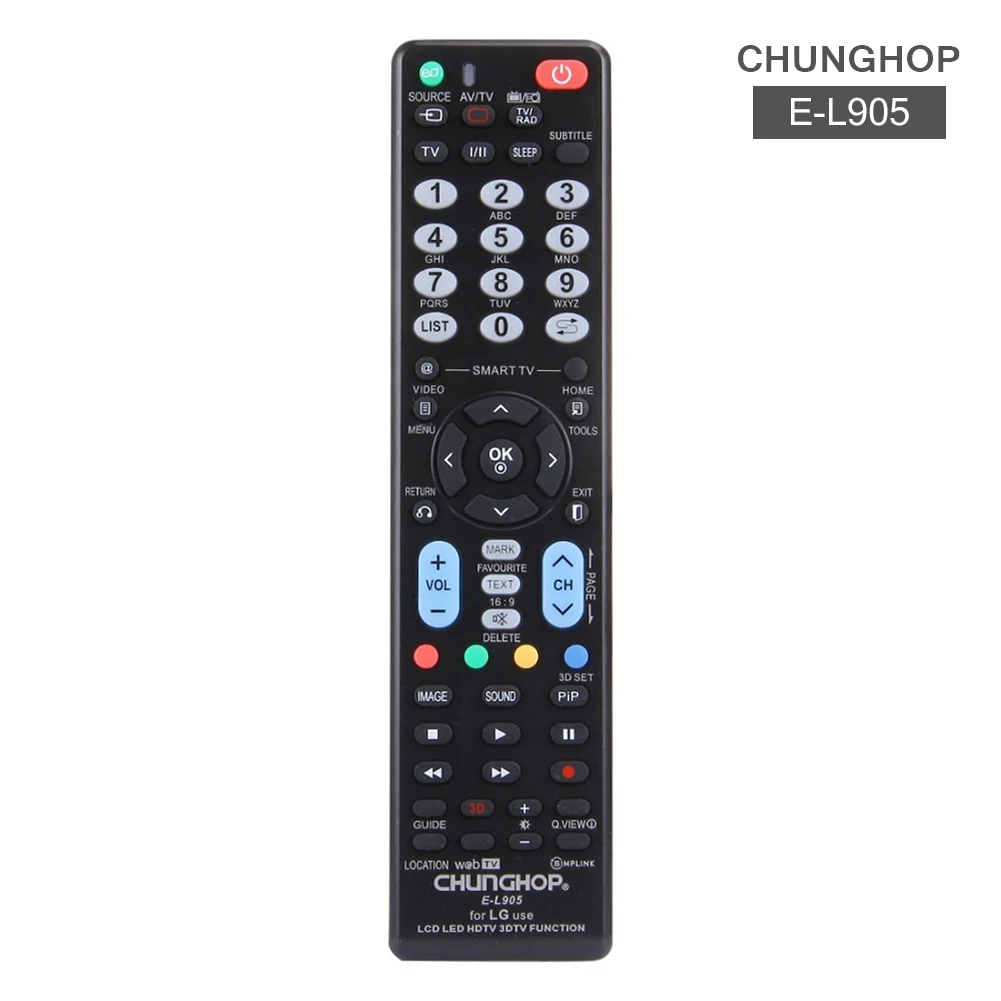 

E-L905 Black Air mouse Replacement TV Smart Remote Control For LG Television LED LCD HDTV Universal No Programming Needed