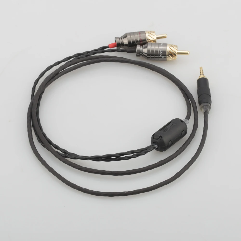 Audiocrast 807CU Hi Fi Гррп сбалансированный 2 5 мм RCA аудио кабель для Cayin N5 Iriver AK240 AK380 AK120II Amp