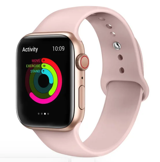 Новинка, ремешок для Apple Watch 5, 4, 3, 2, 1, 30 цветов, мягкий силиконовый спортивный ремешок 38 мм, 42 мм, резиновый ремешок для Iwatch series 4, 40 мм, 44 мм - Цвет ремешка: 31FGMG