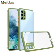 Anti-Fall Clear Case for Samsung Galaxy S10 S20 FE S21 Plus Ultra S20FE Note 20 Ultra