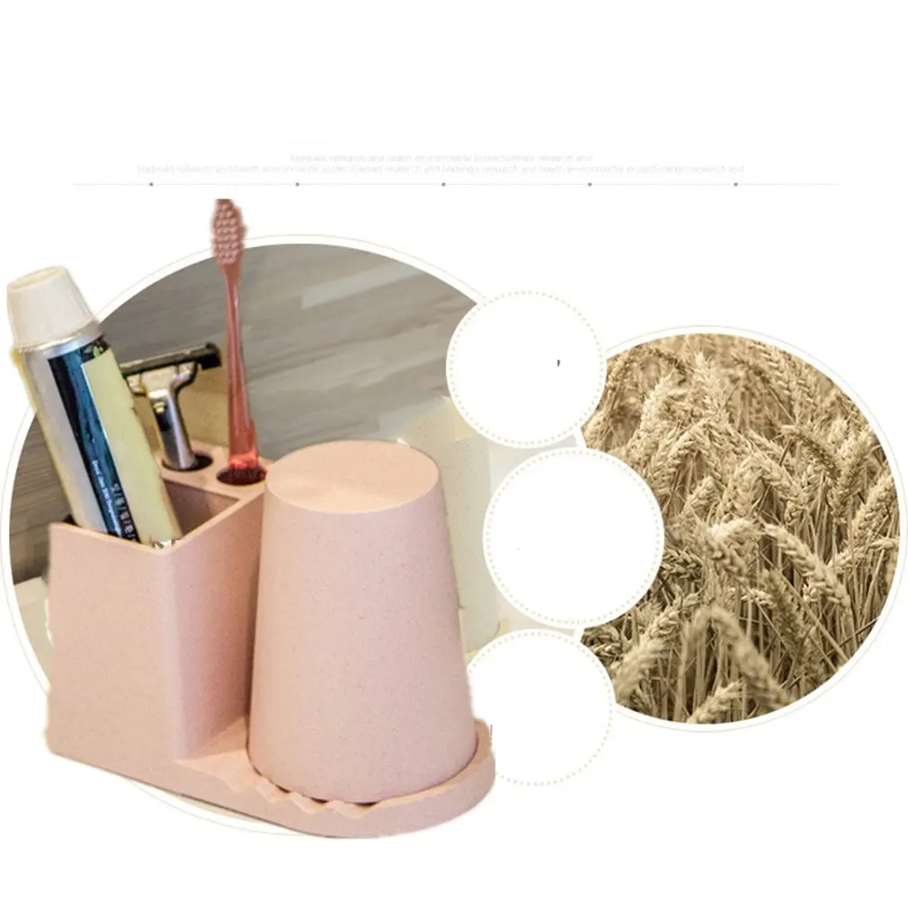 Creative Cartoon Toothbrush Storage Case Portable Bathroom Toothpaste Holder Organizer Cup For Traveling