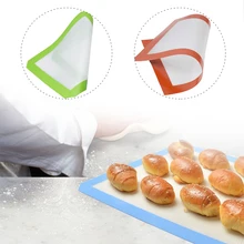 Высокое качество, 1 шт., силиконовый коврик для выпечки, лист, вкладыш, антипригарное блюдо, глина, безопасная, здоровая, домашняя, кухонная, легко моющаяся, инструмент