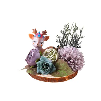 

Preserved Rose Dried Flower Ornaments Christmas Valentine's Day Gift Easy To Set Up And Storage