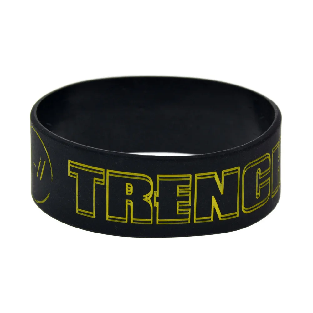 Silicone Bracelet 1 Inch Bracelet Band Sports Bracelets man women jewelry