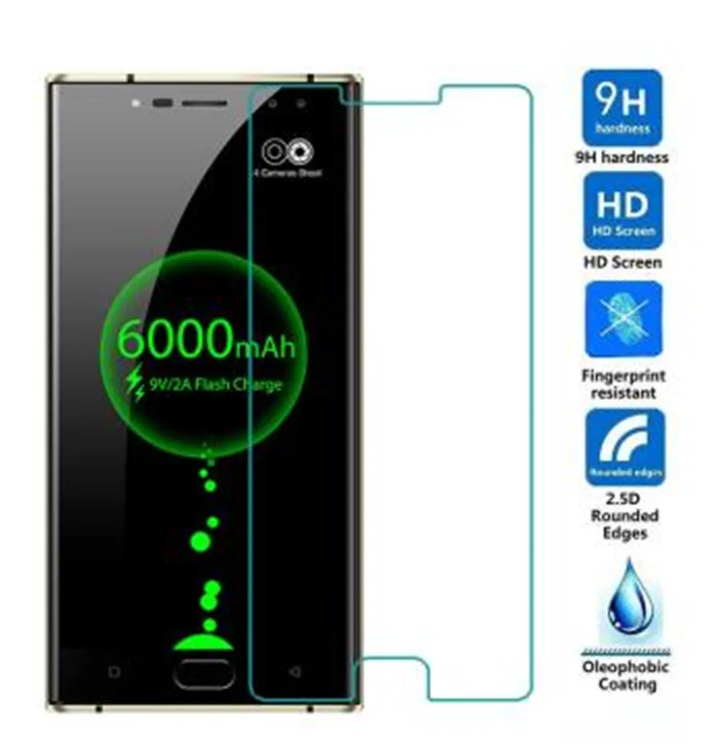 Oukitel K3 закаленное стекло K 3 Защита экрана для 6000 ЖК Передняя защитная стеклянная