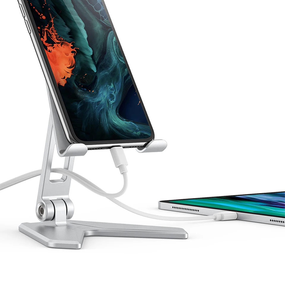 Suporte de Suporte para Tablet Dobrável Ajustável Xiaomi mi Pad Samsung Ipad Pro Air Mini 12.9 11 10.2 10.9 10.5 Suporte Acessórios - Imagem 4