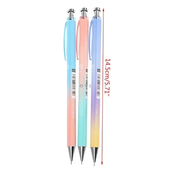 

Cute Moon Star Plastic Mechanical Pencil Automatic Pen For Writing School Supply