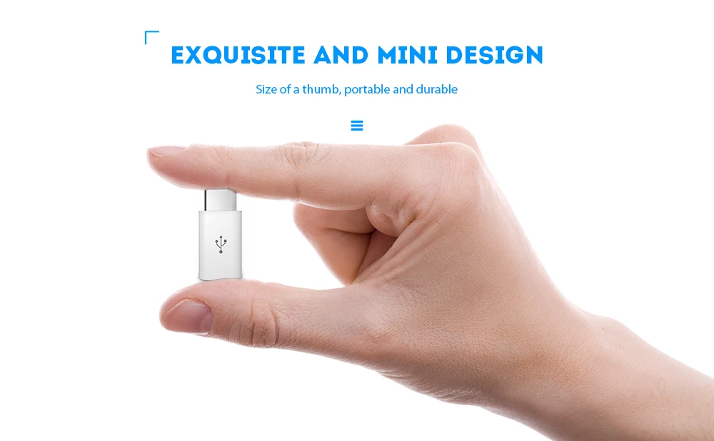 Адаптер gocomma Micro USB для type-C