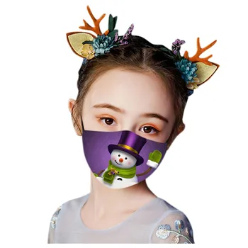 

5PCS 2020 Fashion Dust cover Children Printed Outdoor Reusable Washable Outdoor Breathable Face omfortable and soft Mask
