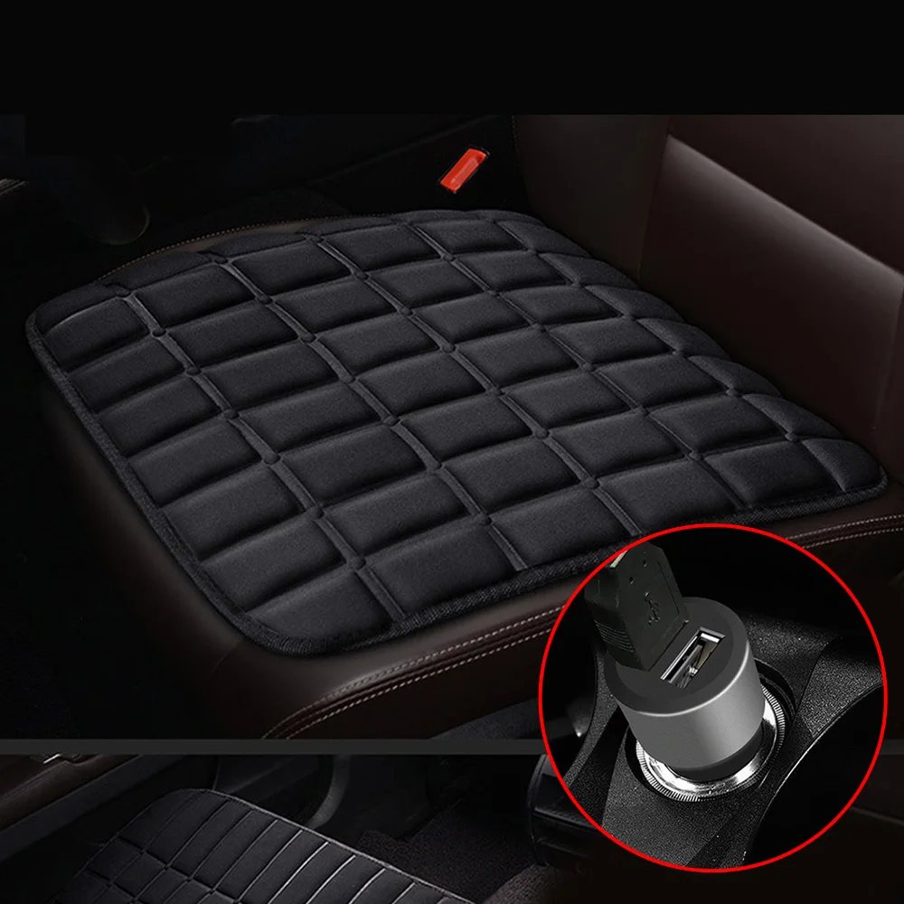 12V грелки теплые зимние черные аксессуары для интерьера Нескользящие