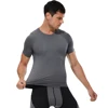 Men Compression T-shirt Dry Fit T Shirt Gym Clothing  Fitness Exercise Running Training Sports Solid Shirt Rash Guard MMA