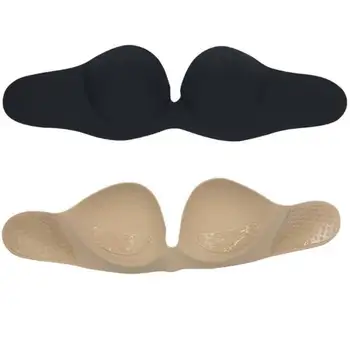 

Sexy Invisible Bra Women Silicone Push Up BrasSelf Adhesive Strapless Blackless Bralette Underwear Lingerie Female