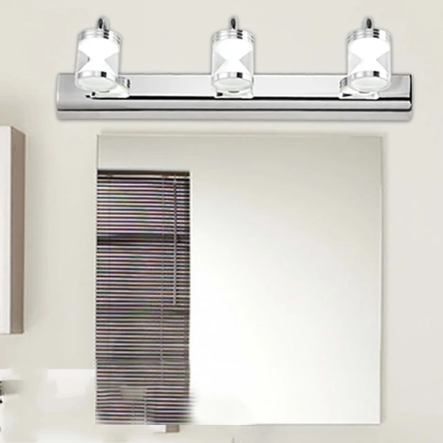 $US $29.13  Gift Home Makeup Bathroom Fixture Vanity Lamp Indoor 3 Head Decoration Front Durable Led Easy Insta