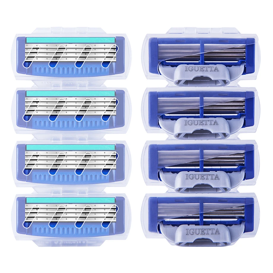 IGUETTA-1Handle-6Blades-Razor-Men-High-Quality-Steel-Blade-Shaving-Razor-Design-Cartridge-4-Layers-Blade (2)