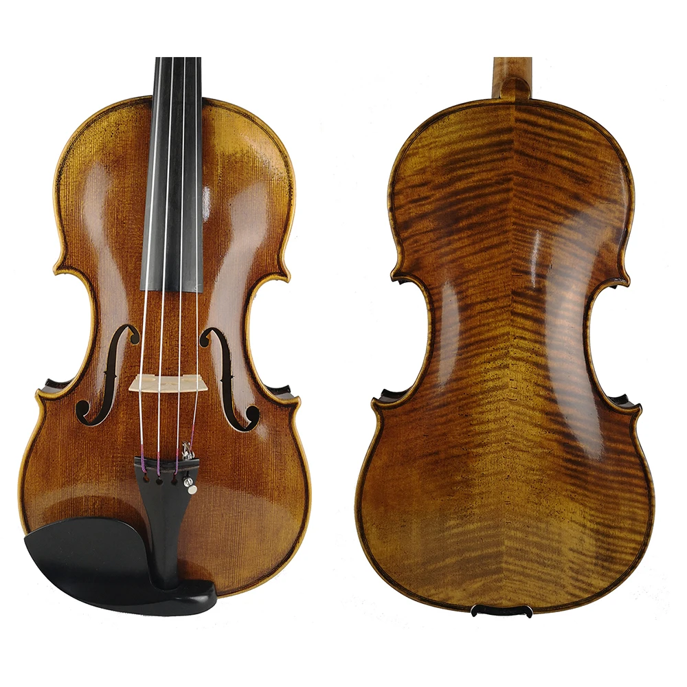 Копия Stradivarius 1715 100% ручная работа масляный лак Альта + углеродное волокно лук пена чехол violon SK512|Альт| |