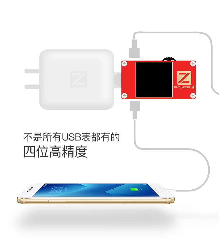 Usb зарядный тестер мощность-z Вольтметр и амперметр Быстрая зарядка мощность MFI детектор PD Decoy Kt001