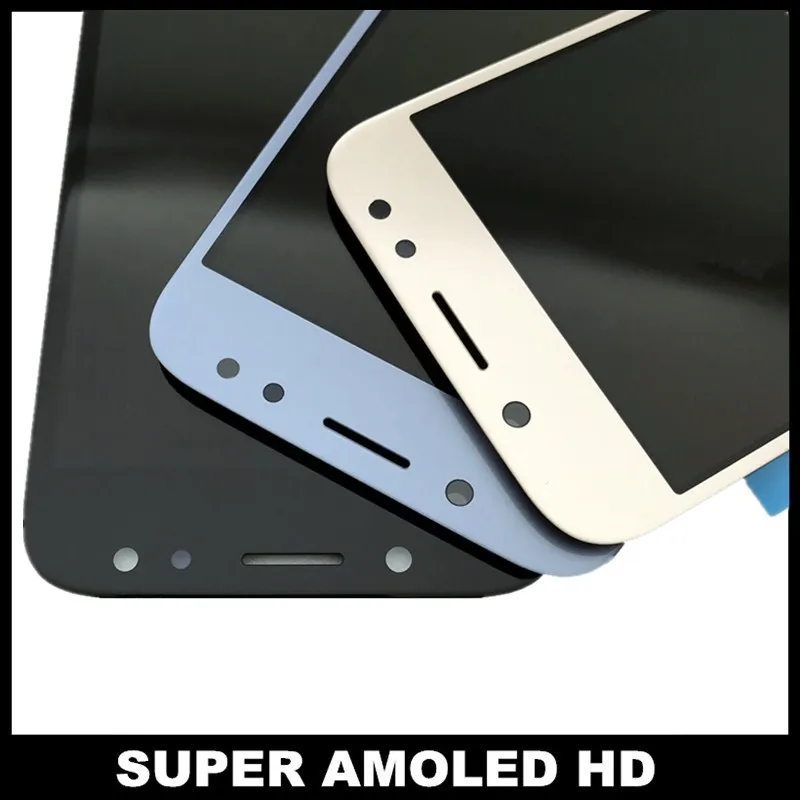 AMOLED ЖК-дисплей s для Samsung Galaxy J5 j530 J530F ЖК-дисплей сенсорный дигитайзер экран с датчиком яркости Замена