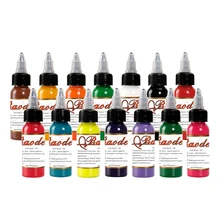 14 шт. натуральный пигмент для татуировки, Перманентный макияж, 30 мл, флакон, чернила для татуировок, пигмент для тела, профессиональный инструмент для красоты