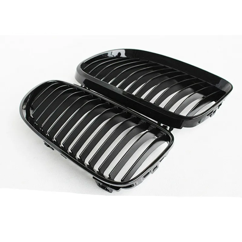 

Modified Racing Grills single-line bright black matte black front air intake grille, Fit For BMW old 3series two-door E92 E93 M3