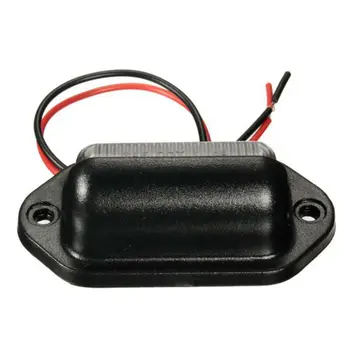 

2Pcs 6 LED 12V Truck Trailer Pedal Lights Car License Plate Light Lamp Universal