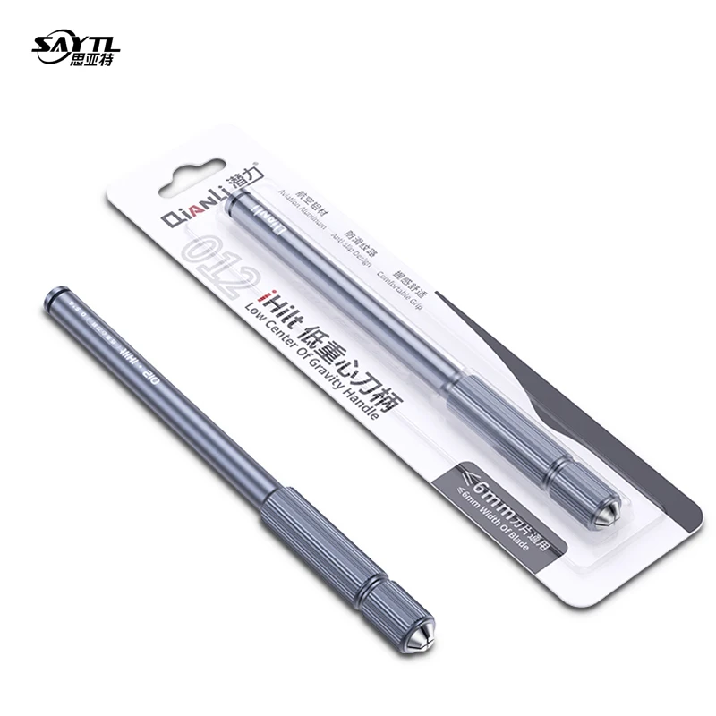 QIANLI iHilt Carving Metal Scalpel Knife Tools Kit Non-Slip Blades Woodworking sculpture Mobile Phone PCB DIY Repair Hand Tools ophir non slip metal scalpel knife blades kit engraving knives gundam model cutter for diy craft repair hand tools mg003