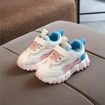 

2020 New Sport Children Shoes Kids Boys Sneakers Spring Autumn Net Mesh Breathable Casual Girls Shoes Running Shoe For Kids