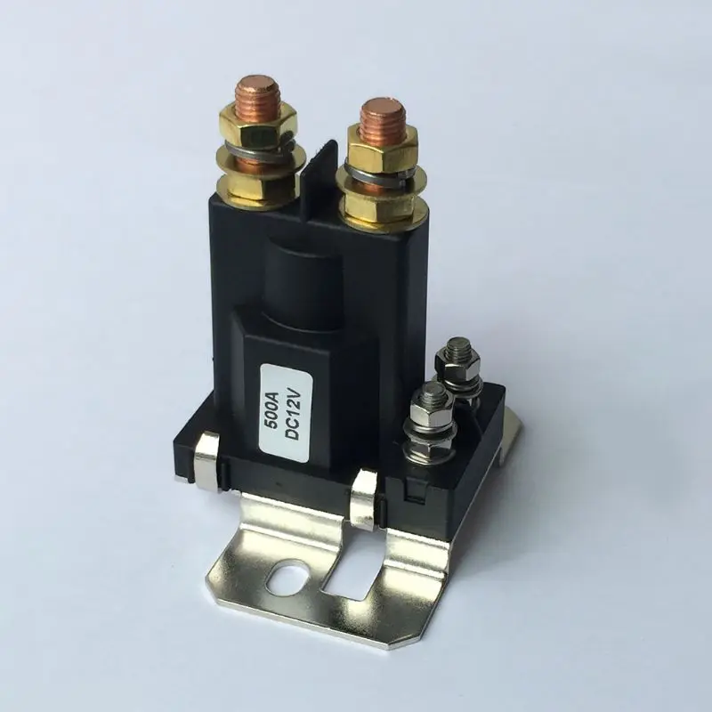 Высокий ток реле 500A 12 V/24 V двойной Батарея пусковое реле большой ток автомобильное Мощность переключатель, пусковое реле, авто старт контактор U1JF