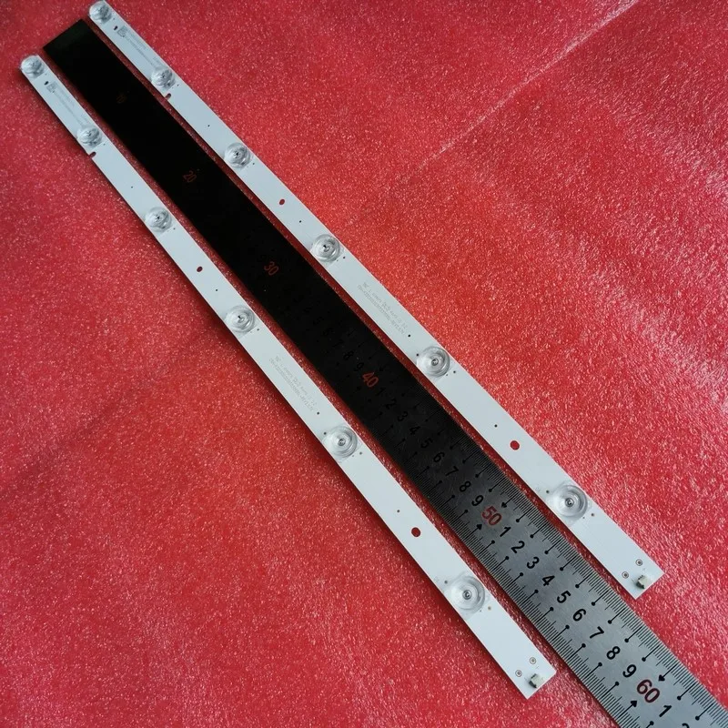 Светодиодная лента для подсветки 570 мм 6 ламп Haier 32 ''TV K32C800DC CRH-K32C8003030T030686L-REV2.1 3V |
