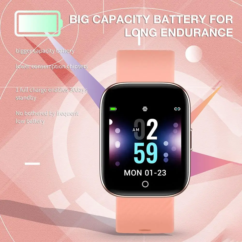 X2 1.3 Inch Color Screen Smart Bracelet Heart Rate Bluetooth 5.0IP68 Waterproof Weather Alarm Blood Pressure Monitoring Exercise