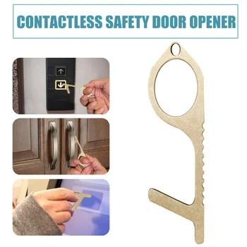 

Newly 1/2 Pcs Contactless Door Opener Safety Protection Non-Contact Reusable Press Elevator Button FIF66
