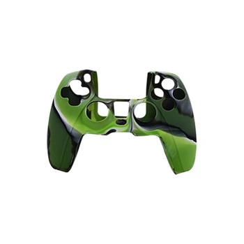 

Camouflage Silicone Protective Case Cover Skin For Playstation 5 PS5 Controller