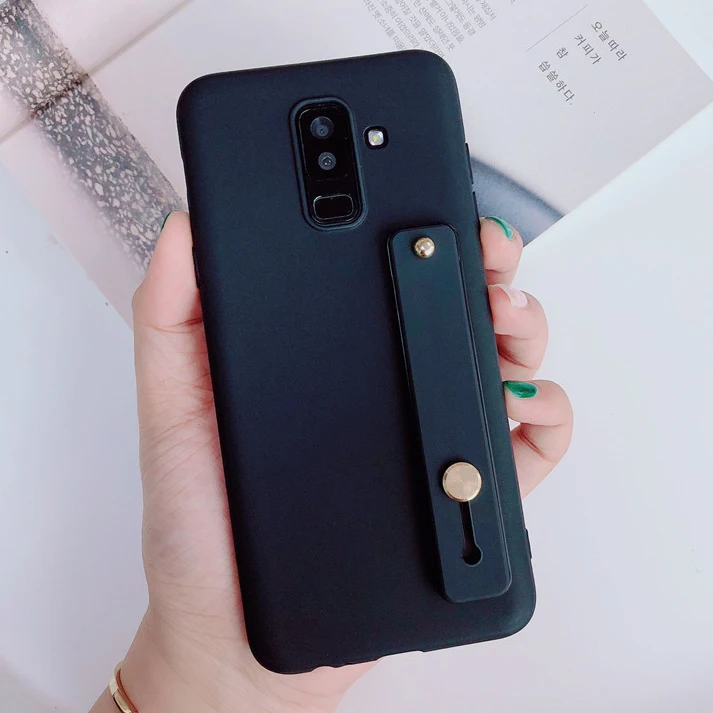 Карамельный цвет силиконовый чехол для samsung Galaxy Note 10 Pro 9 8 S10 S9 S8 плюс S7 S6 край A6 A8 A7 J4 J6 с простой стенд