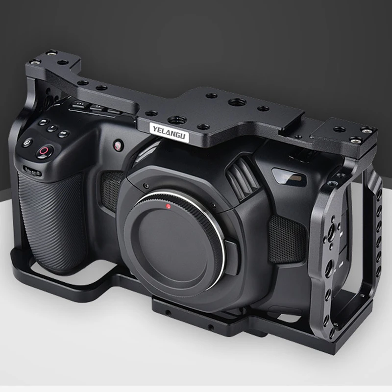 FFYY-YELANGU Bmpcc 4K клетка DSLR камера Blackmagic Pocket 4K камера для Blackmagic Pocket cinema камера 4K BMPCC 4K 2203